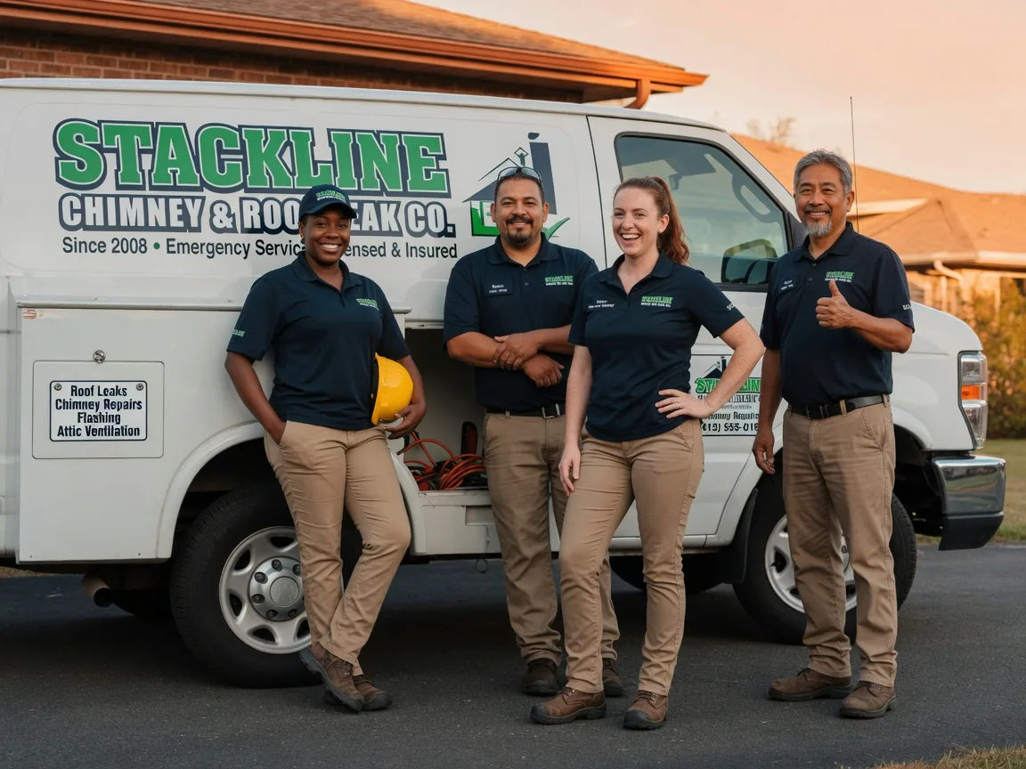 Chimney flashing repair company in Yancey, TX